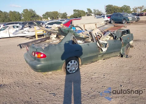 2002 Toyota Corolla Le from USA, damaged, VIN 2T1BR12E62C530253